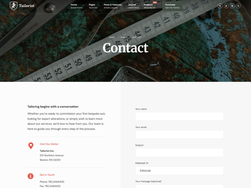 tailorist-screenshot-contact